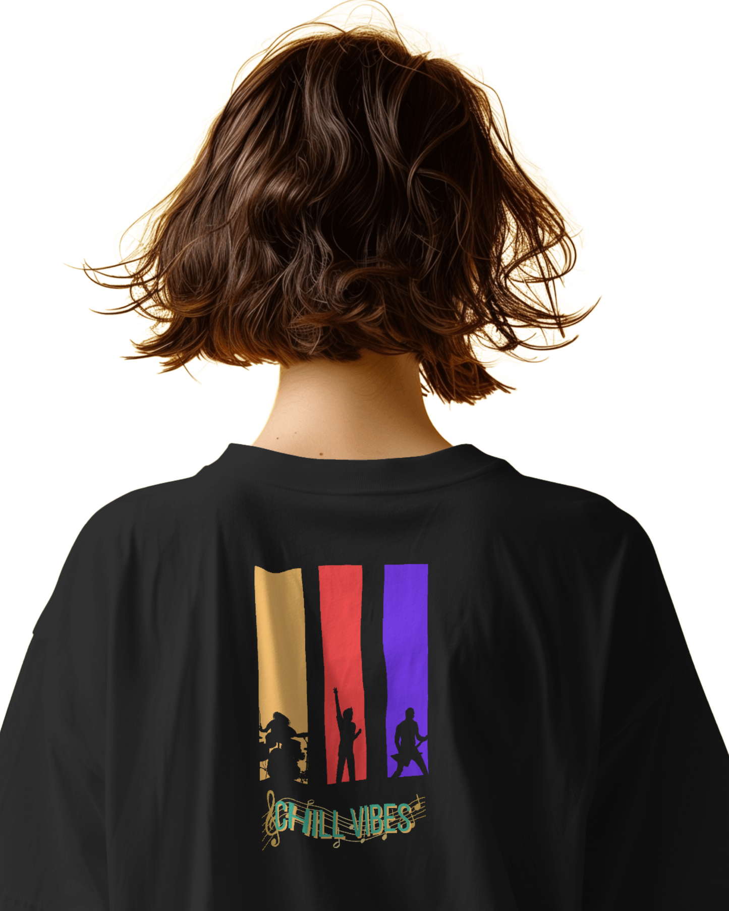 Oversize | Unisex Printed Cotton T Shirt | Round Neck | Half Sleeves|100% Cotton | Women | Men | Teen | Teen Vibes
