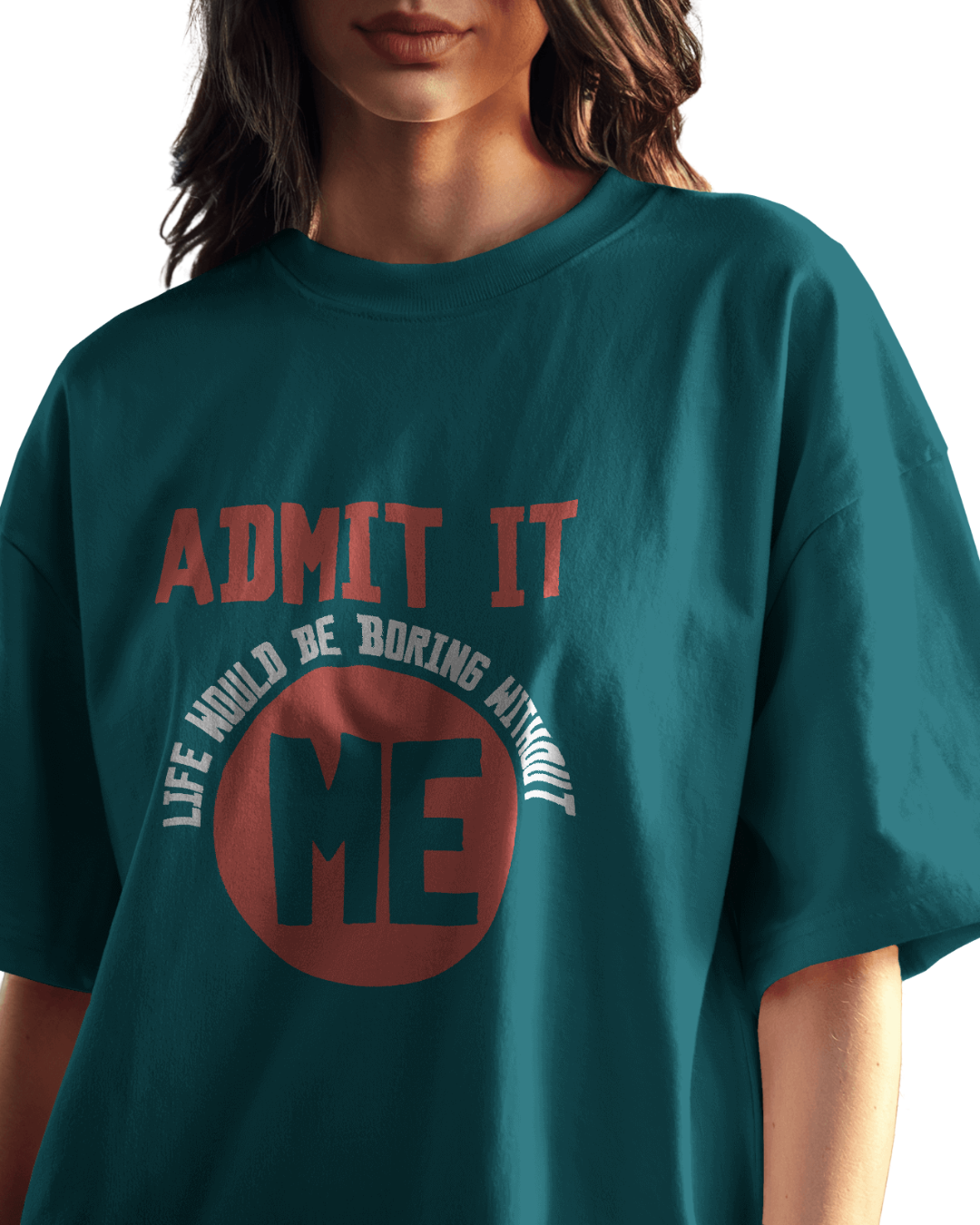 Women Oversize Tee |Street wear | Casual Wear | 100% Cotton T Shirt | Round Neck | Half Sleeves| Vibrant Colors