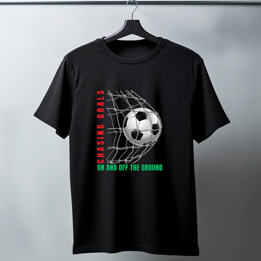 Men’s Printed Cotton T Shirt | Foot Ball |Round Neck | Half Sleeves|100% Cotton | Regular Fit T-Shirt | Teens | Teen Vibes