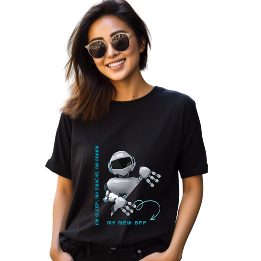 Men’s Printed Cotton T Shirt | Futuristic |Round Neck | Half Sleeves|100% Cotton | Regular Fit T-Shirt | Teens | Teen Vibes
