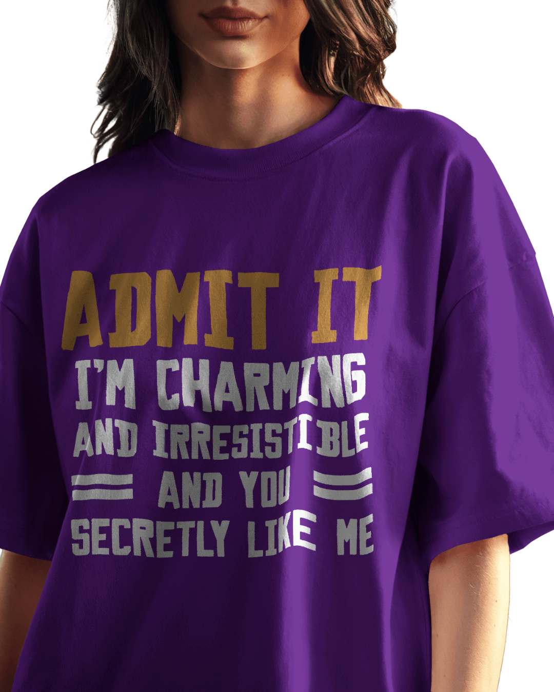 Women Oversize Tee |Street wear | Casual Wear | 100% Cotton T Shirt | Round Neck | Half Sleeves| Vibrant Colors