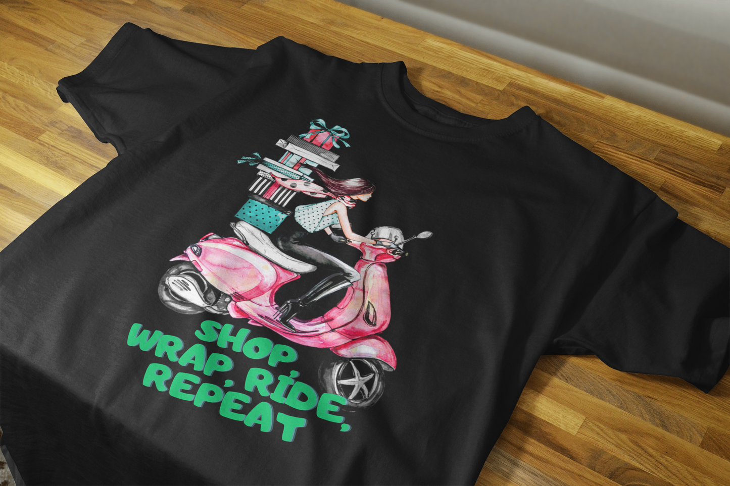 Women Printed Cotton T Shirt | Round Neck | Half Sleeves| 100% Cotton | Regular Fit T-Shirt | Teen | Teen Vibes