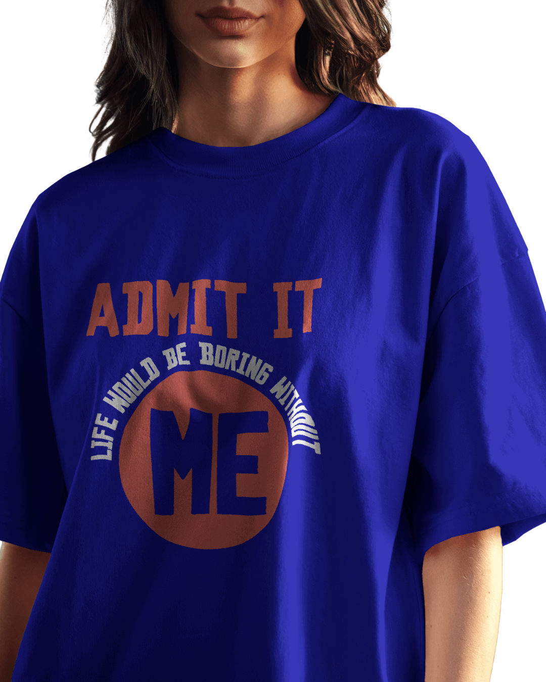 Women Oversize Tee |Street wear | Casual Wear | 100% Cotton T Shirt | Round Neck | Half Sleeves| Vibrant Colors