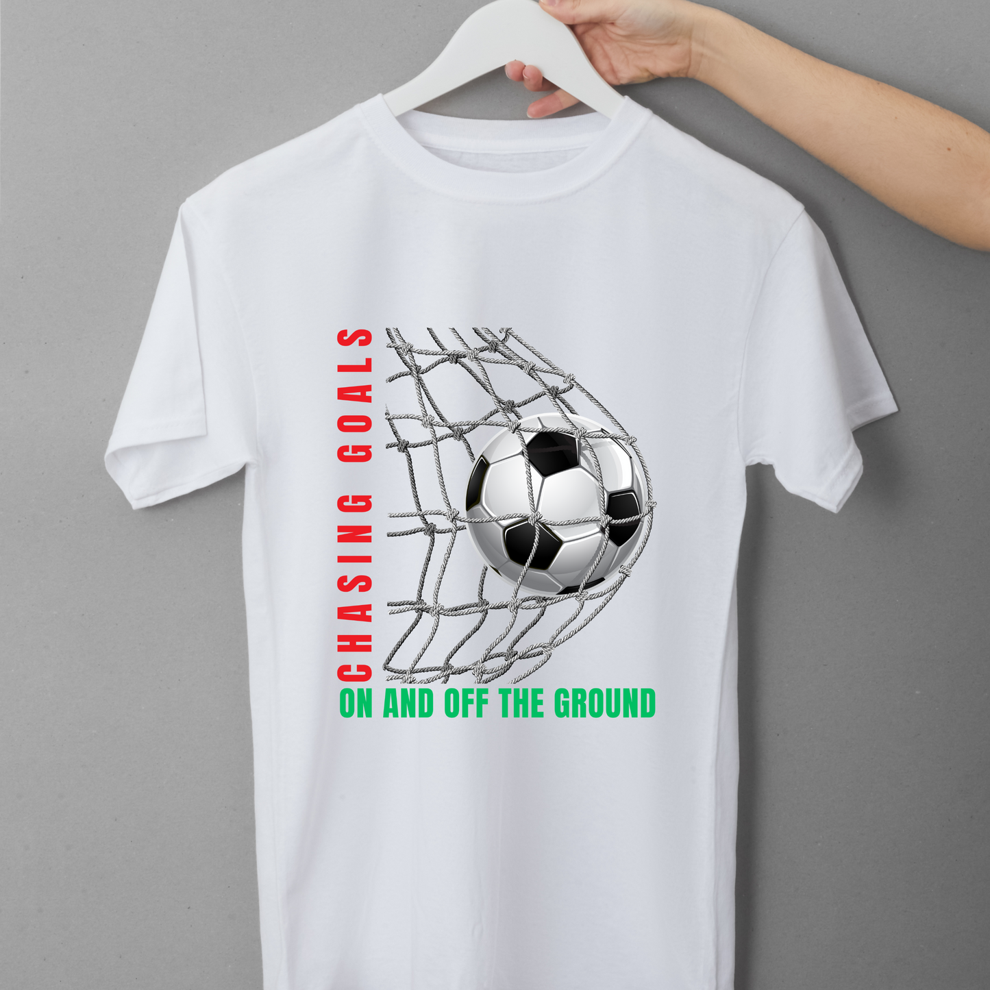 Men’s Printed Cotton T Shirt | Foot Ball |Round Neck | Half Sleeves|100% Cotton | Regular Fit T-Shirt | Teens | Teen Vibes