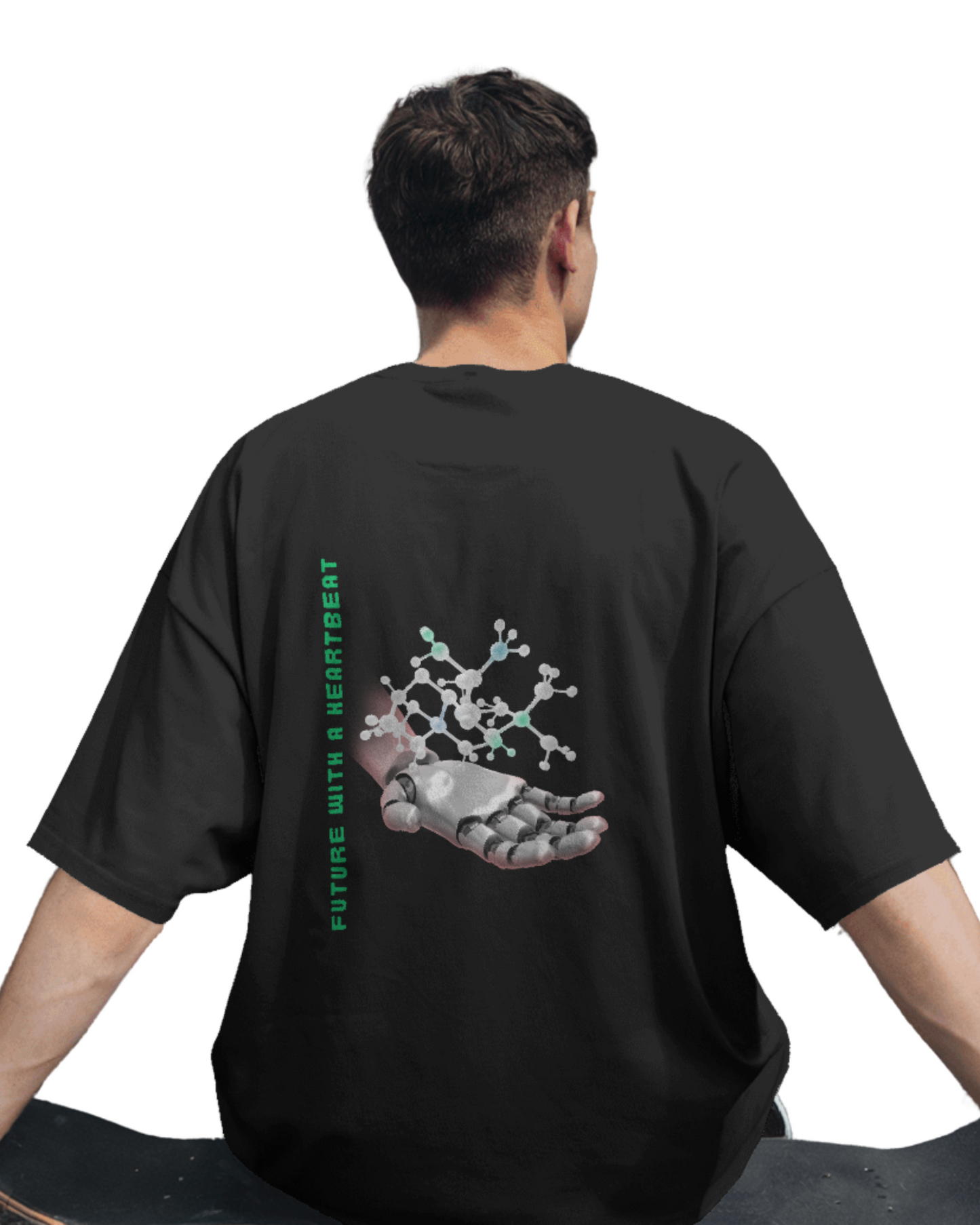 Oversize | Unisex Printed Cotton T Shirt | Round Neck | Half Sleeves|100% Cotton | Women | Men | Teen | Teen Vibes