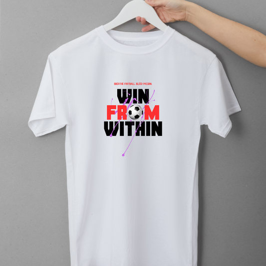 Men’s Printed Cotton T Shirt | Foot Ball |Round Neck | Half Sleeves|100% Cotton | Regular Fit T-Shirt | Teens | Teen Vibes