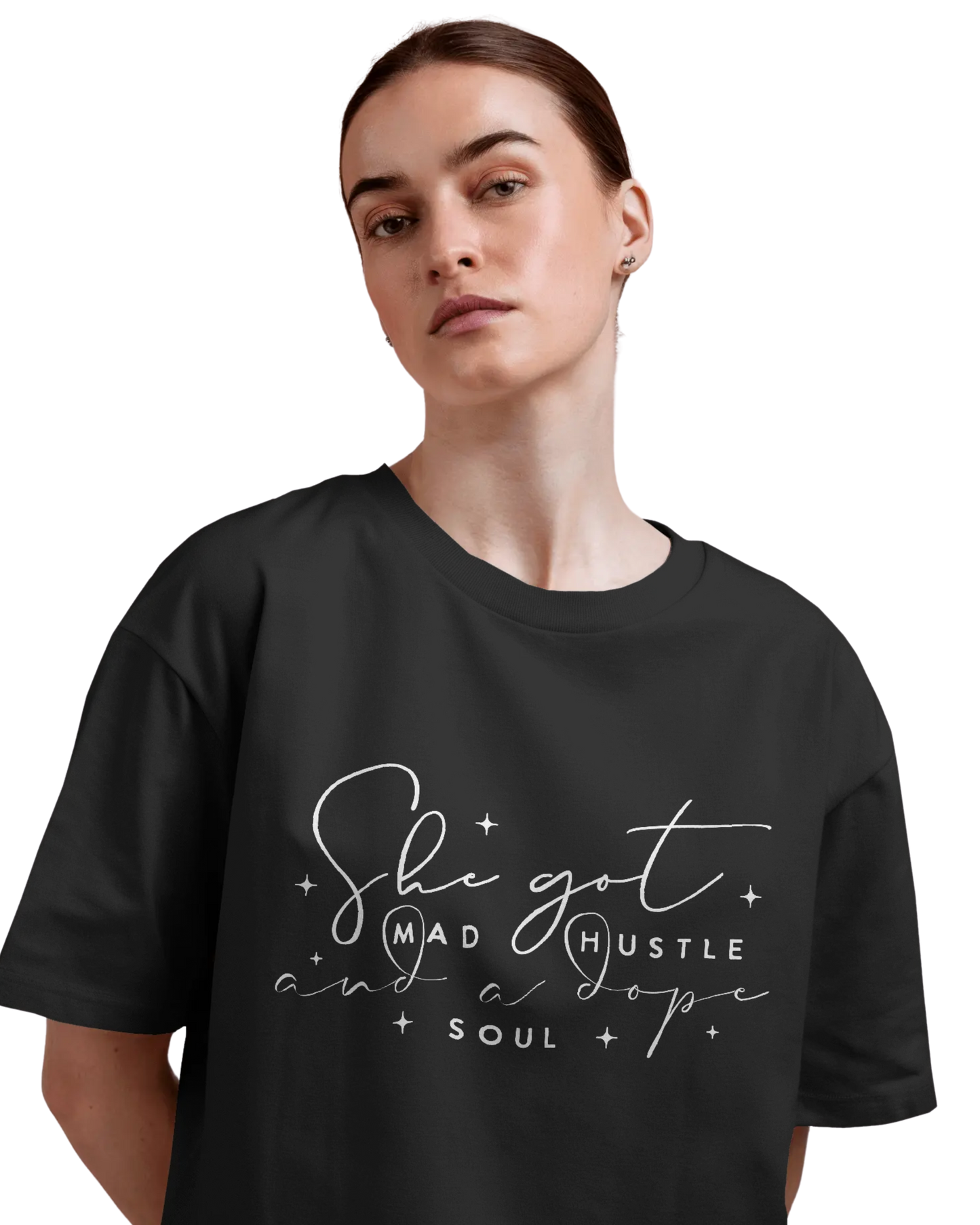 Women Oversize Tee | Printed | 100% Cotton T Shirt | Round Neck | Half Sleeves| Designed by NEOX | Vibrant Colors