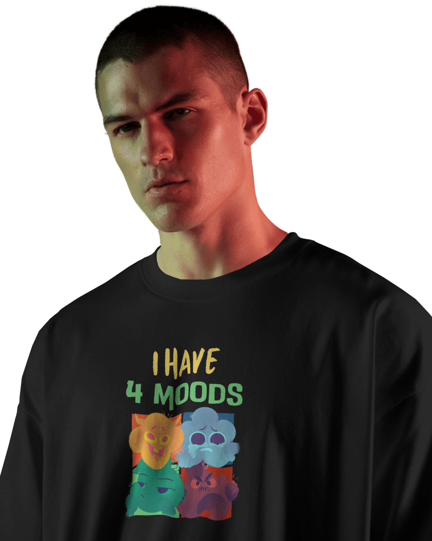 Oversize | Unisex Printed Cotton T Shirt | Round Neck | Half Sleeves|100% Cotton | Women | Men | Teen | Teen Vibes