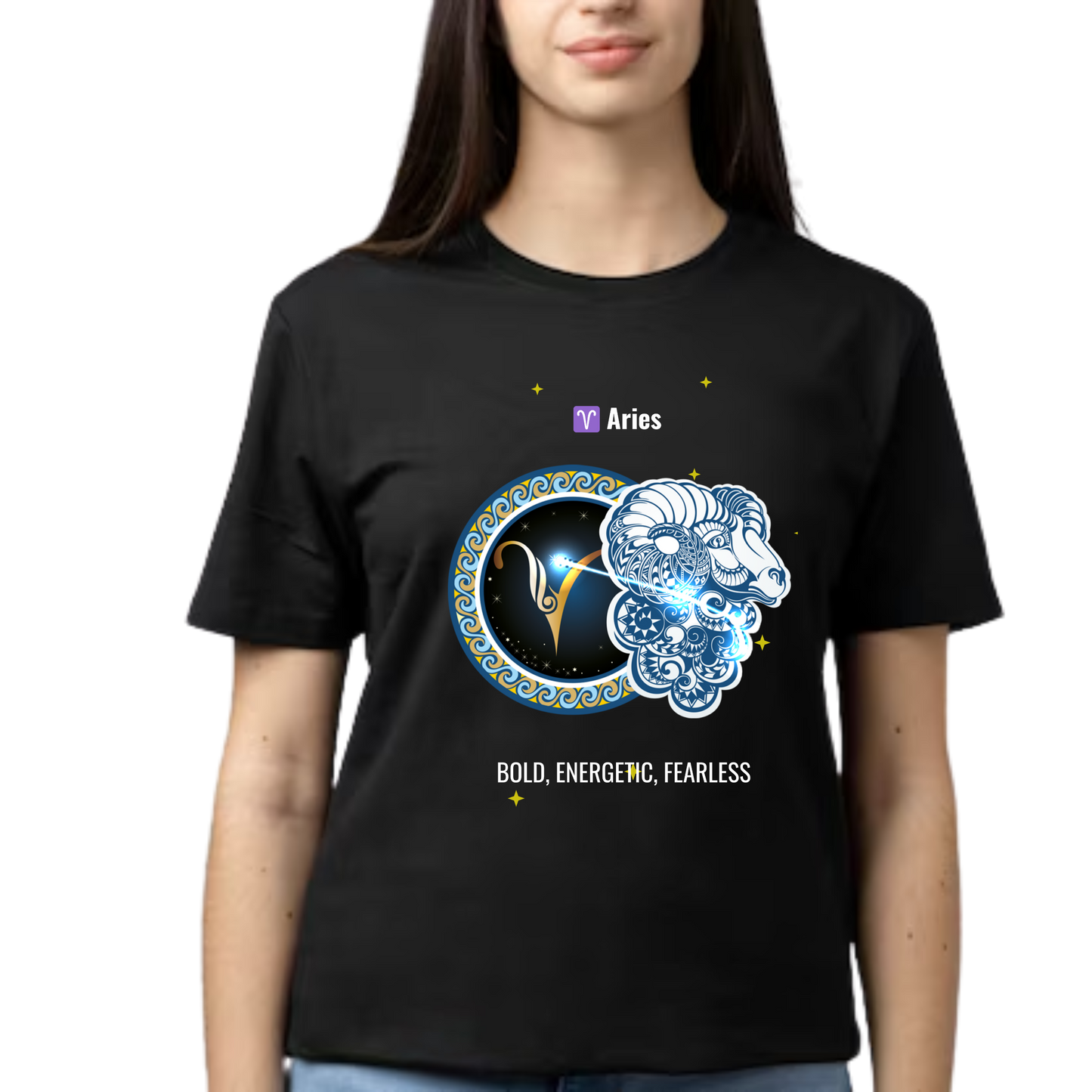 Unisex Printed Cotton T Shirt | Astro | Round Neck | Half Sleeves|100% Cotton Regular Fit T-Shirt | Women | Men | Teen | Teen Vibes