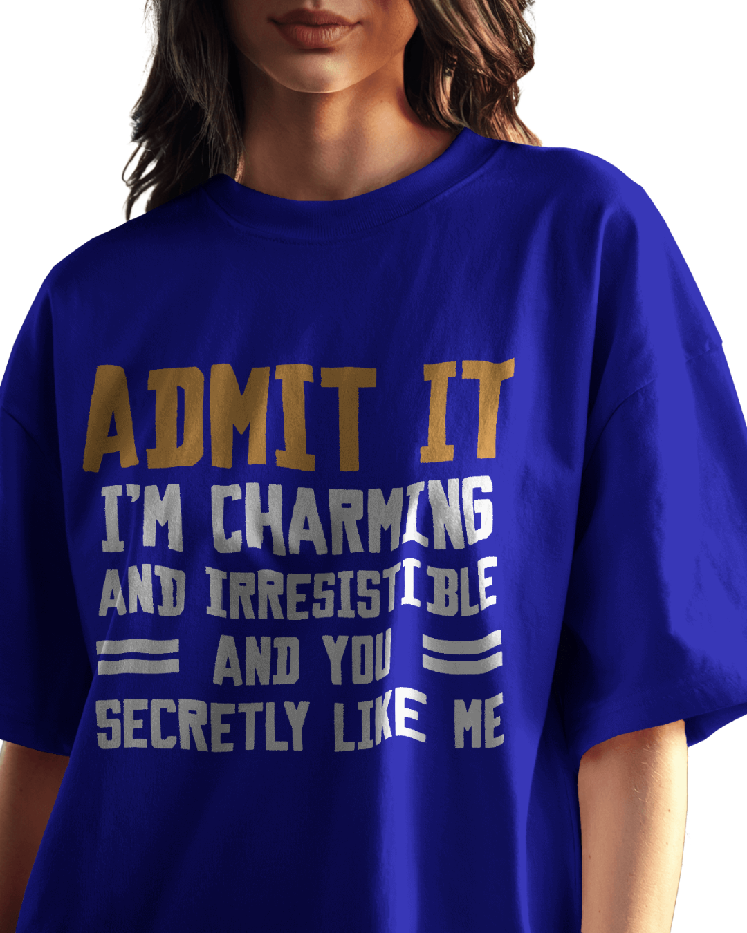 Women Oversize Tee |Street wear | Casual Wear | 100% Cotton T Shirt | Round Neck | Half Sleeves| Vibrant Colors