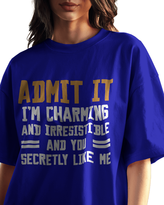 Women Oversize Tee |Street wear | Casual Wear | 100% Cotton T Shirt | Round Neck | Half Sleeves| Vibrant Colors