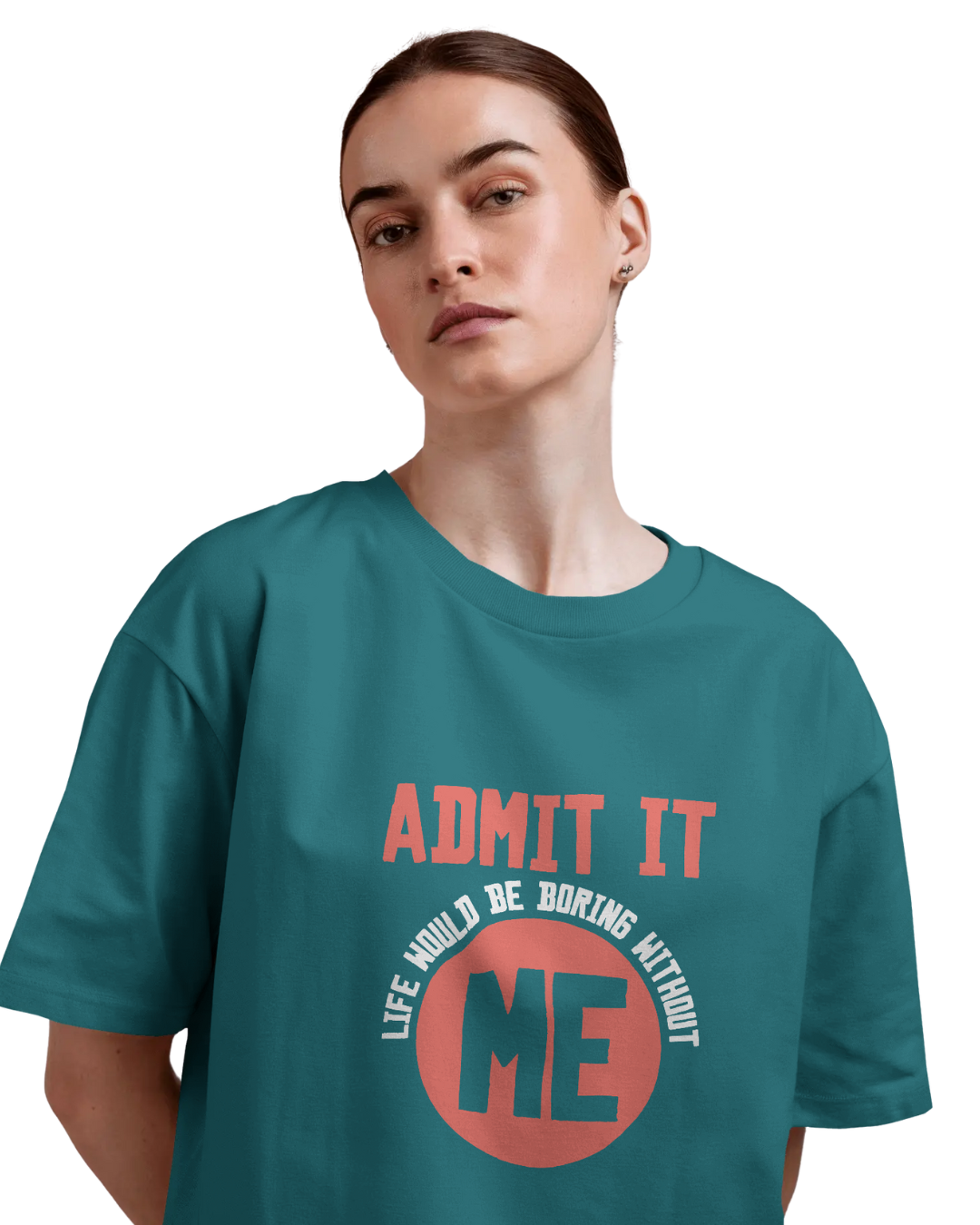 Women Oversize Tee |Street wear | Casual Wear | 100% Cotton T Shirt | Round Neck | Half Sleeves| Vibrant Colors