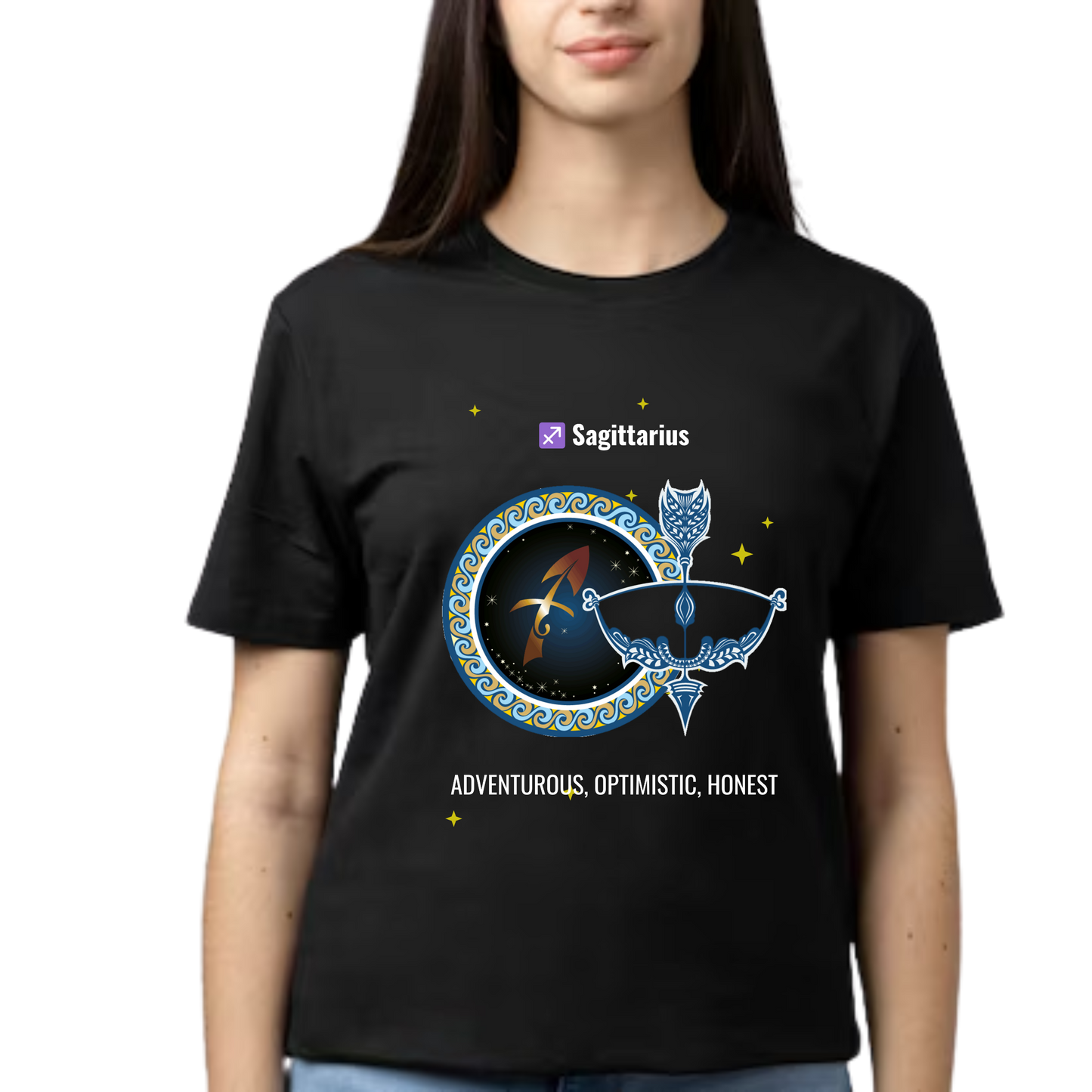 Unisex Printed Cotton T Shirt | Astro | Round Neck | Half Sleeves|100% Cotton Regular Fit T-Shirt | Women | Men | Teen | Teen Vibes