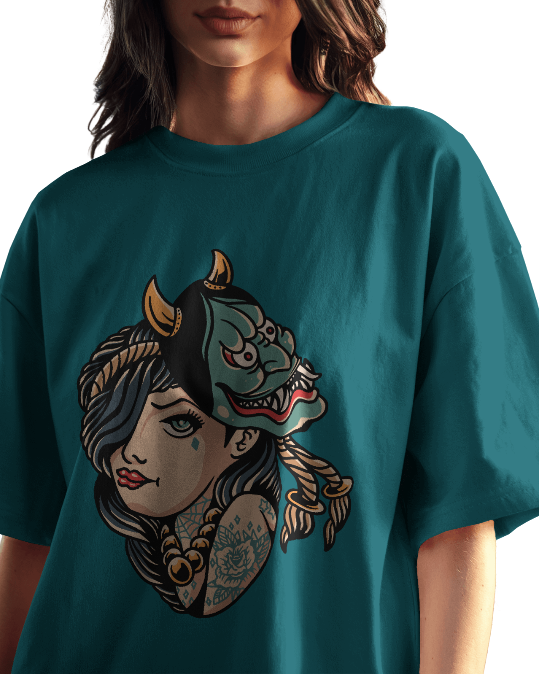 Women Oversize Tee |Street wear | Casual Wear | 100% Cotton T Shirt | Round Neck | Half Sleeves| Vibrant Colors
