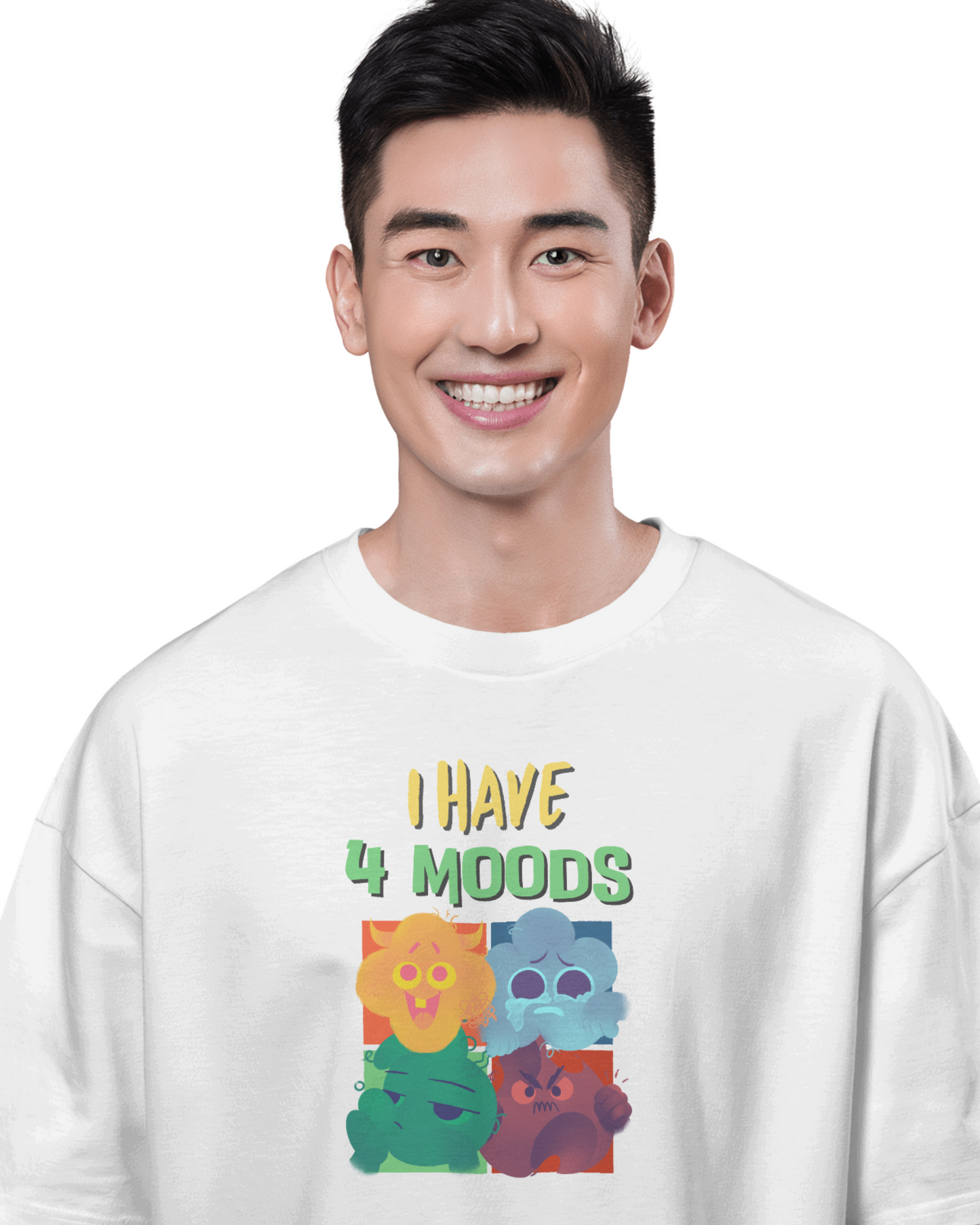 Oversize | Unisex Printed Cotton T Shirt | Round Neck | Half Sleeves|100% Cotton | Women | Men | Teen | Teen Vibes