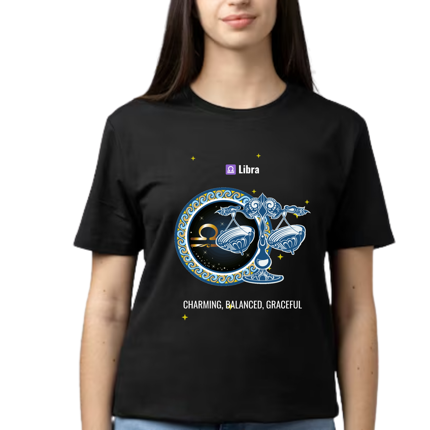 Unisex Printed Cotton T Shirt | Astro | Round Neck | Half Sleeves|100% Cotton Regular Fit T-Shirt | Women | Men | Teen | Teen Vibes