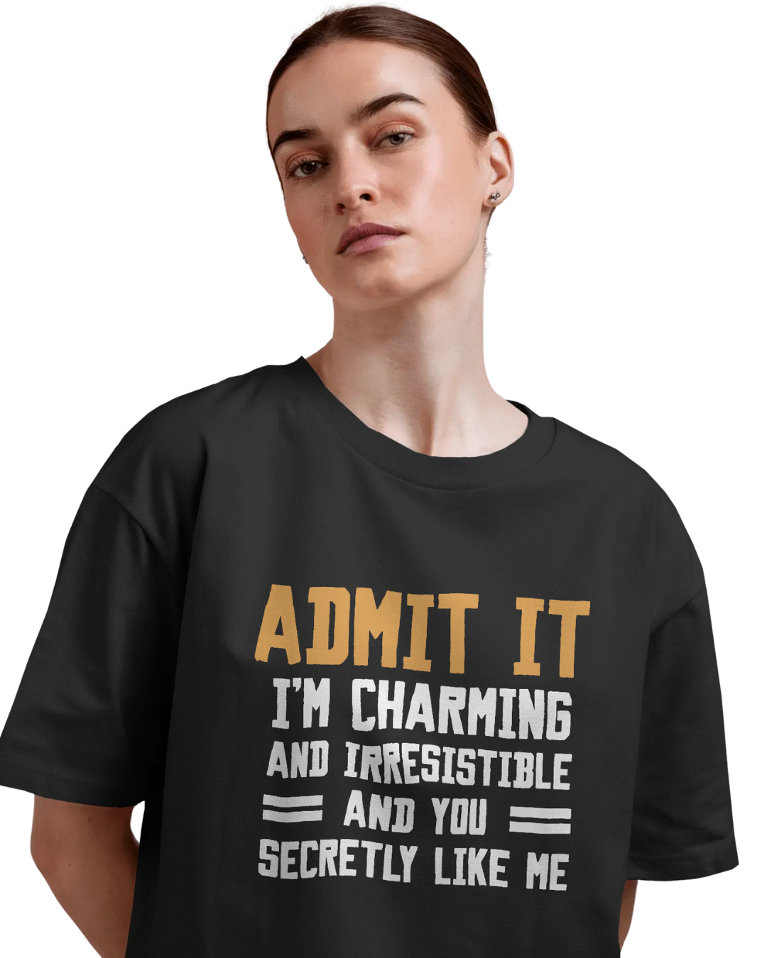 Women Oversize Tee |Street wear | Casual Wear | 100% Cotton T Shirt | Round Neck | Half Sleeves| Vibrant Colors