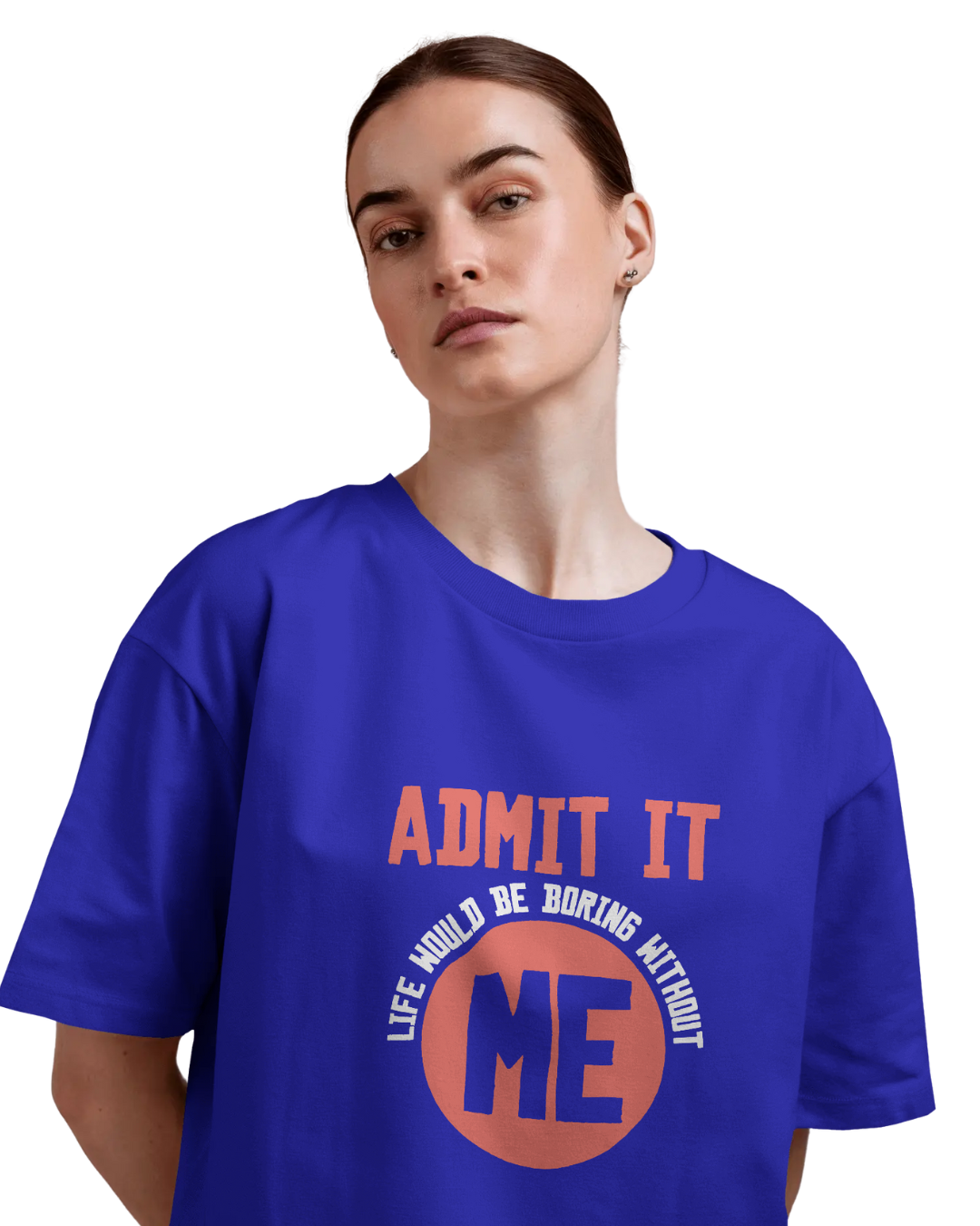 Women Oversize Tee |Street wear | Casual Wear | 100% Cotton T Shirt | Round Neck | Half Sleeves| Vibrant Colors