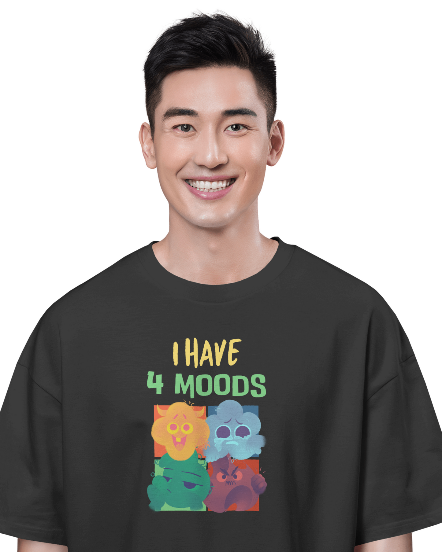 Oversize | Unisex Printed Cotton T Shirt | Round Neck | Half Sleeves|100% Cotton | Women | Men | Teen | Teen Vibes