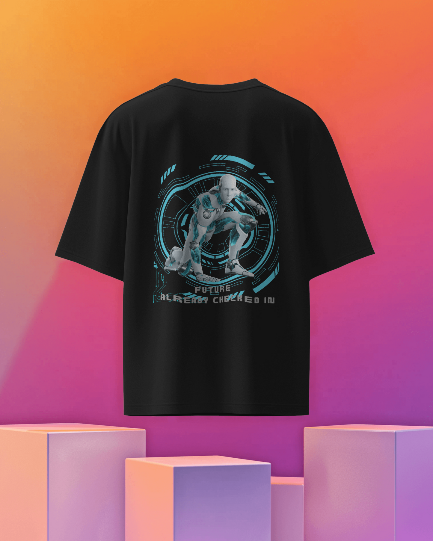Oversize | Unisex Printed Cotton T Shirt | Round Neck | Half Sleeves|100% Cotton | Women | Men | Teen | Teen Vibes