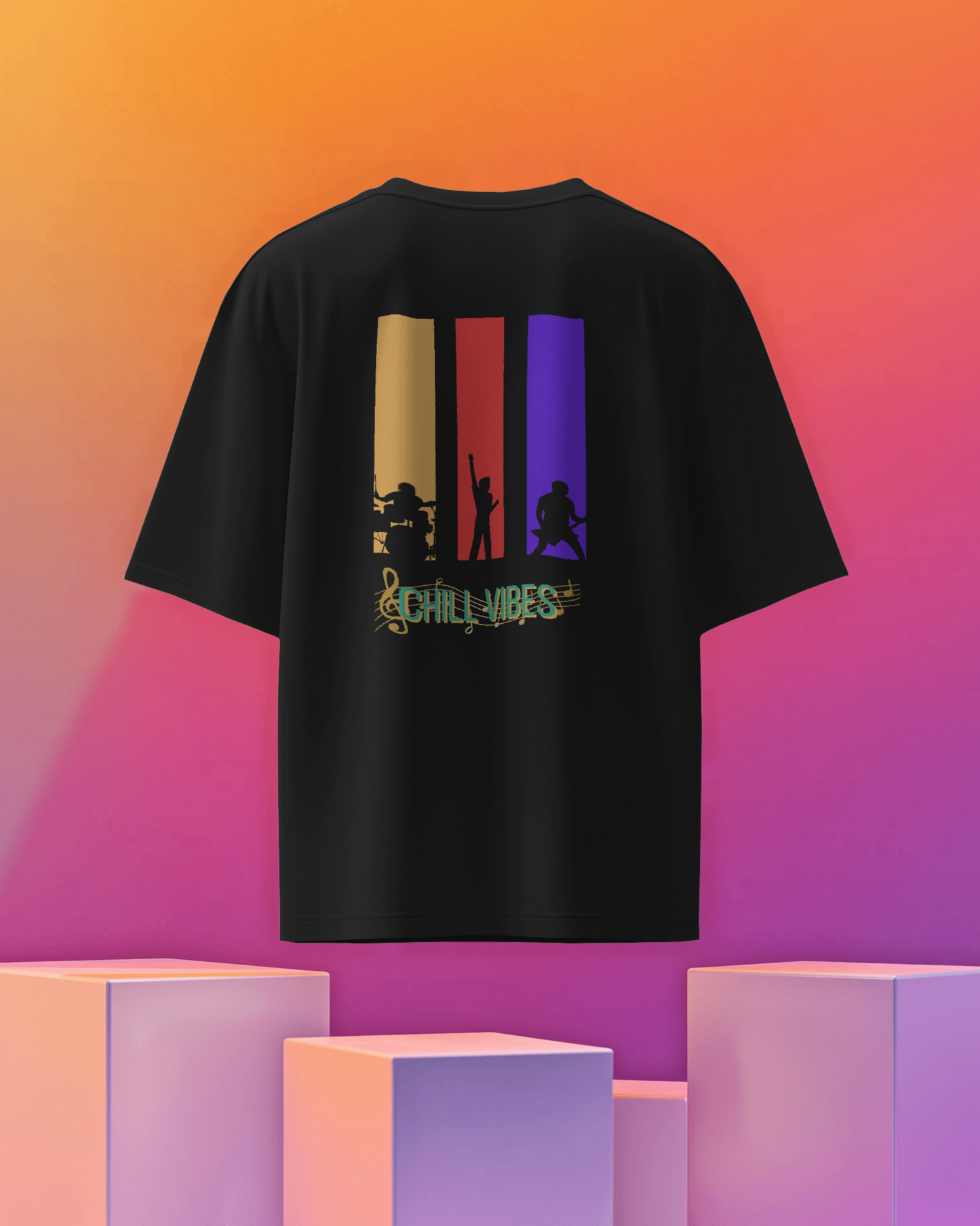 Oversize | Unisex Printed Cotton T Shirt | Round Neck | Half Sleeves|100% Cotton | Women | Men | Teen | Teen Vibes
