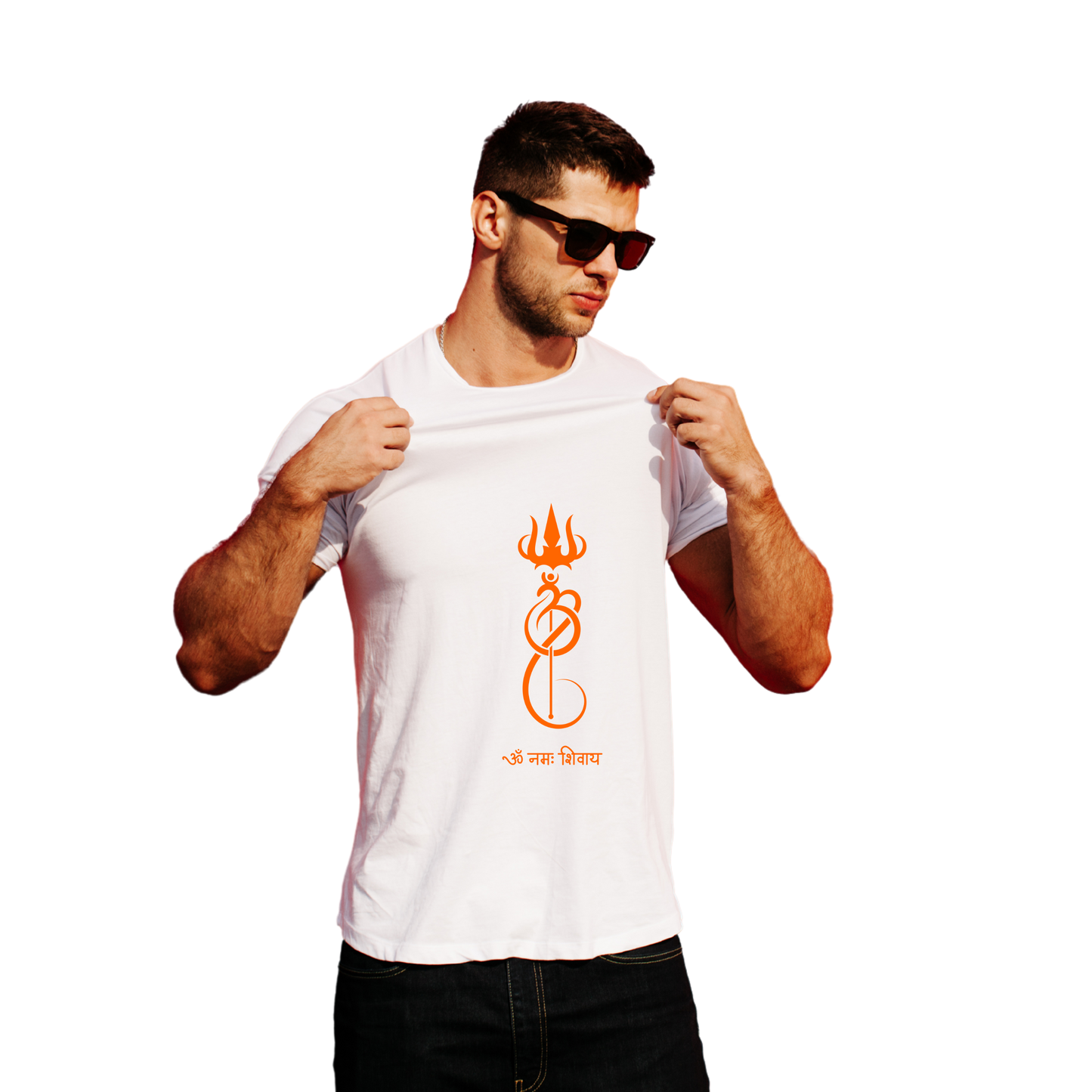 Unisex Printed Cotton T Shirt | Aastha | Trust | Belief | Round Neck | Half Sleeves|100% Cotton Regular Fit T-Shirt | Women | Men | Teen | Teen Vibes
