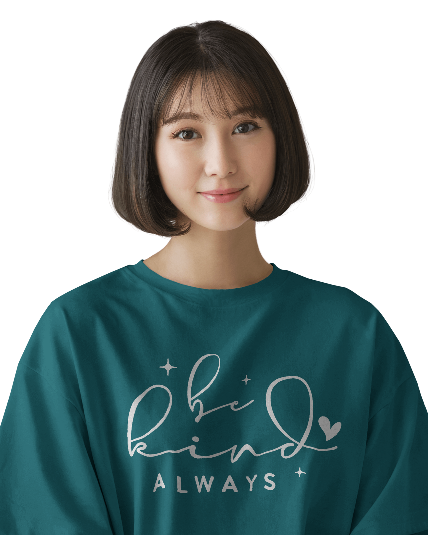 Women Oversize Tee | Printed | 100% Cotton T Shirt | Round Neck | Half Sleeves| Designed by NEOX | Vibrant Colors