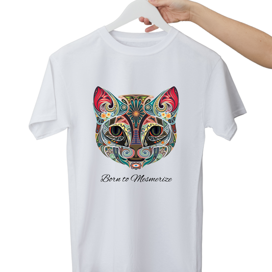 Women Printed Cotton T Shirt | Round Neck | Half Sleeves| 100% Cotton Regular Fit T-Shirt | Teen | Teen Vibes