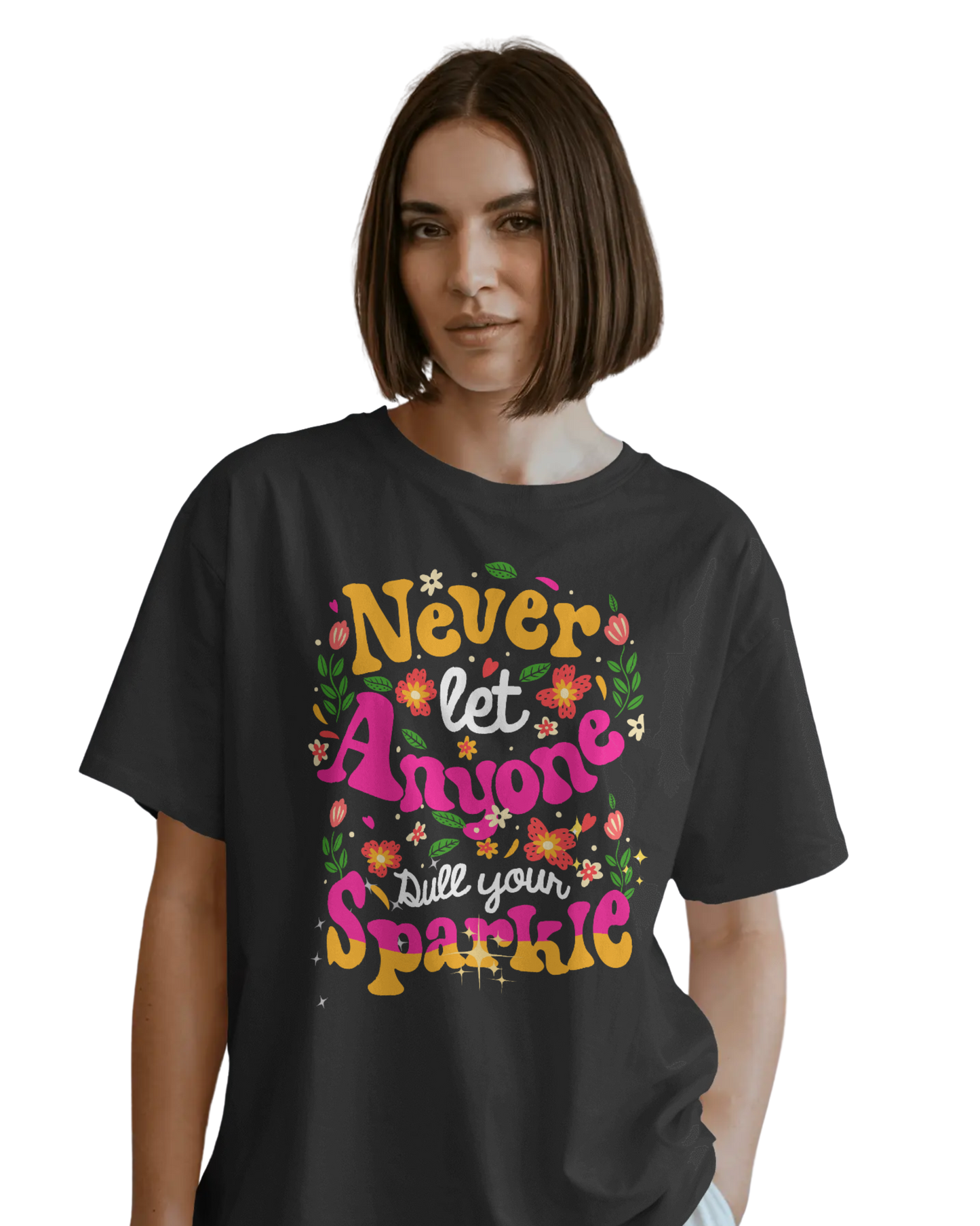 Oversize Tee Women | Printed | 100% Cotton T Shirt | Round Neck | Half Sleeves| Designed by NEOX | Vibrant Colors