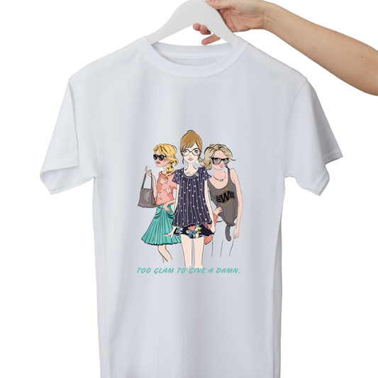 Women Printed Cotton T Shirt | Round Neck | Half Sleeves| 100% Cotton | Regular Fit T-Shirt | Teen | Teen Vibes