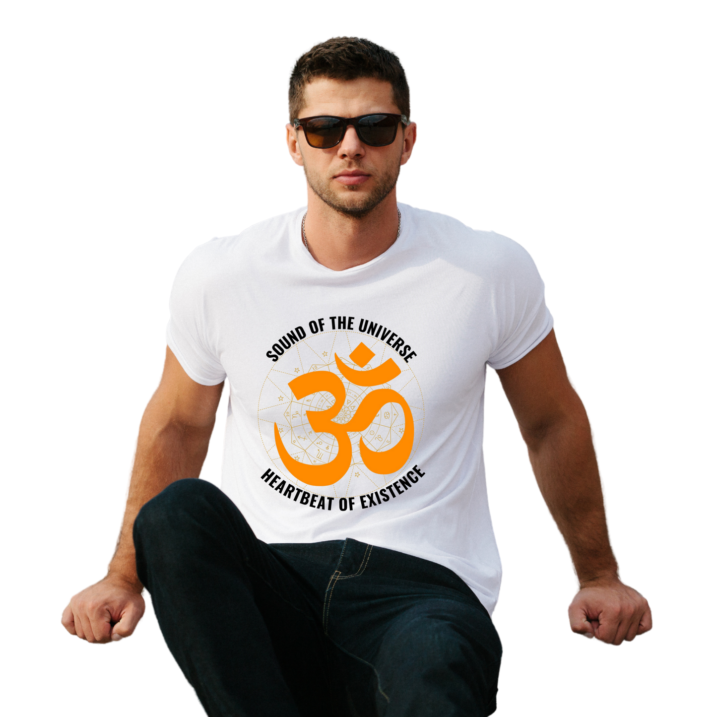 Unisex Printed Cotton T Shirt | Aastha | Trust | Belief | Round Neck | Half Sleeves|100% Cotton Regular Fit T-Shirt | Women | Men | Teen | Teen Vibes