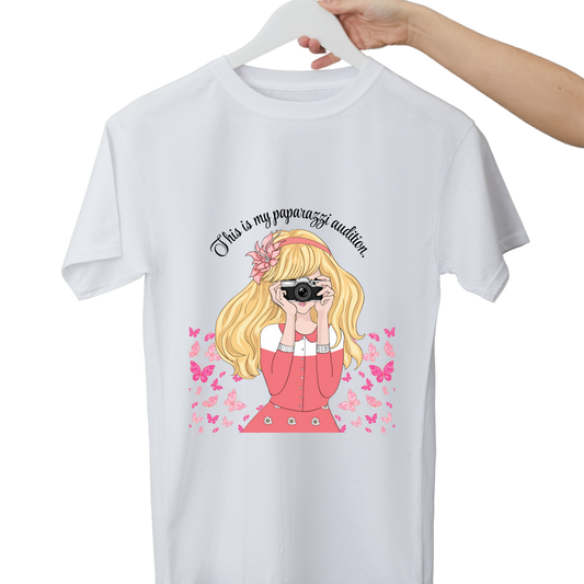 Women Printed Cotton T Shirt | Round Neck | Half Sleeves| 100% Cotton | Regular Fit T-Shirt | Teen | Teen Vibes