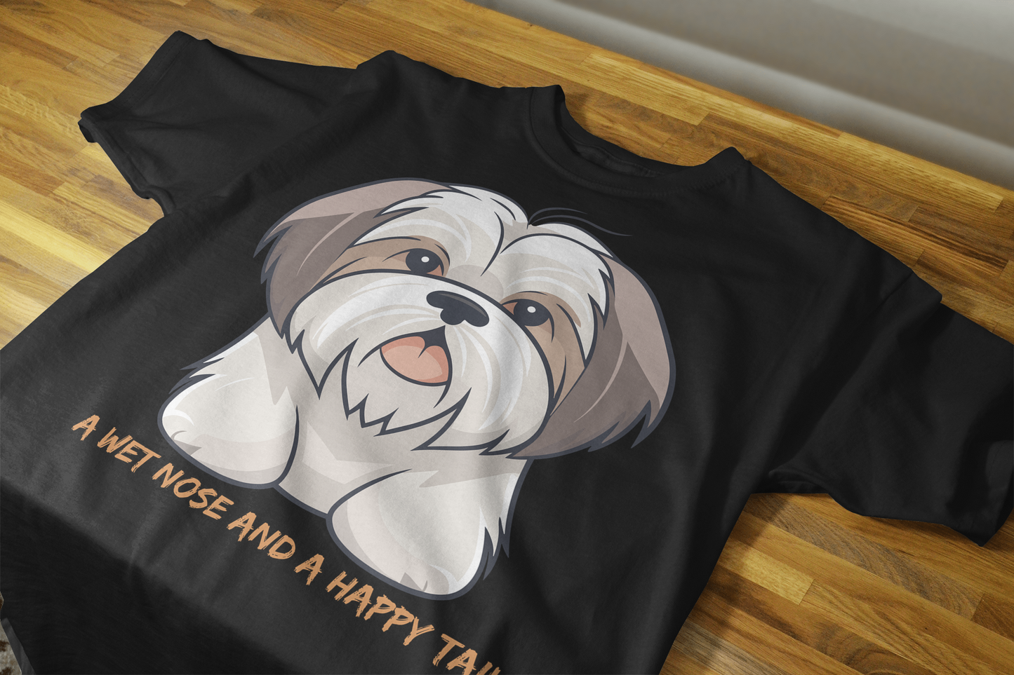 Unisex Printed Cotton T Shirt | Dog Lovers | Round Neck | Half Sleeves|100% Cotton Regular Fit T-Shirt | Women | Men |