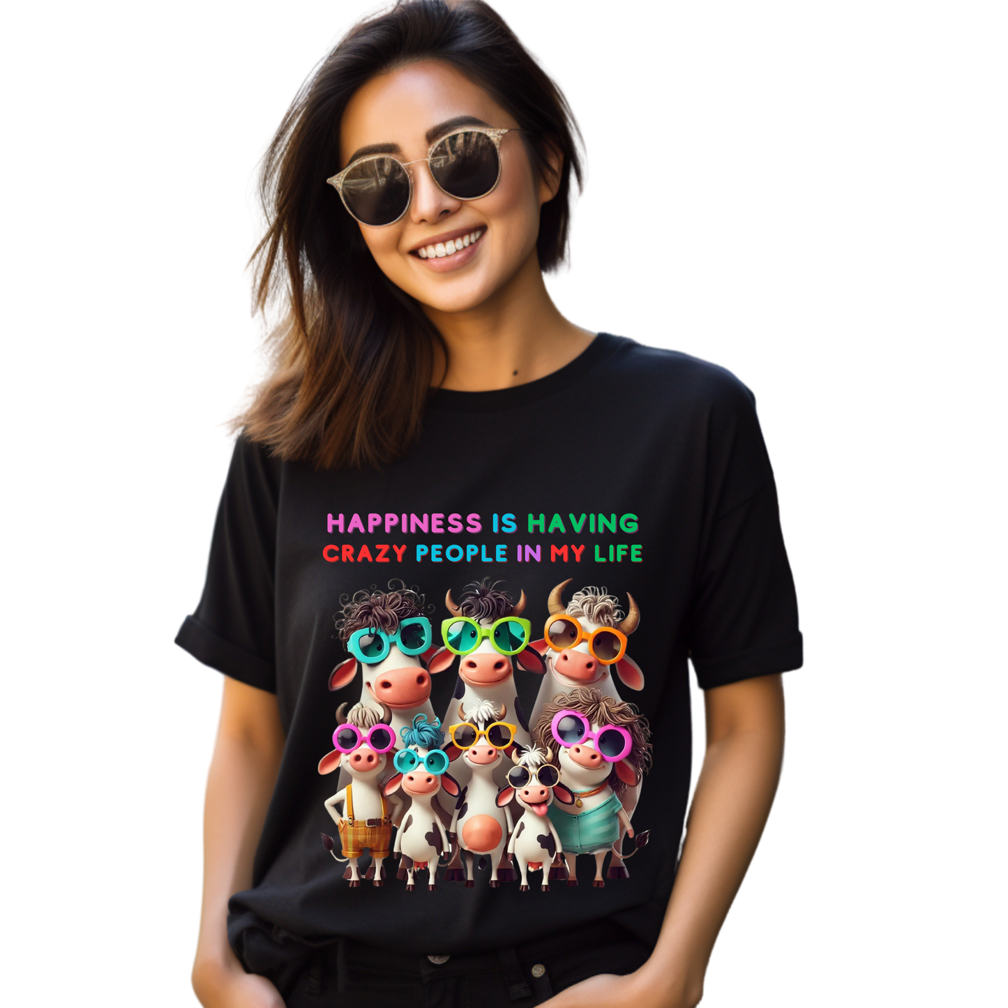 Women Printed Cotton T Shirt | Round Neck | Half Sleeves| 100% Cotton | Regular Fit T-Shirt | Teen | Teen Vibes
