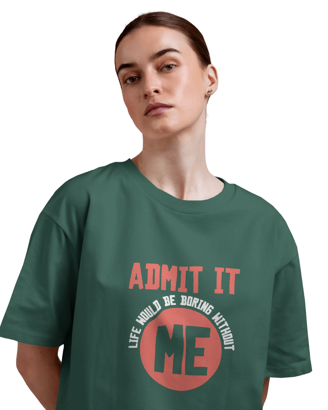 Women Oversize Tee |Street wear | Casual Wear | 100% Cotton T Shirt | Round Neck | Half Sleeves| Vibrant Colors
