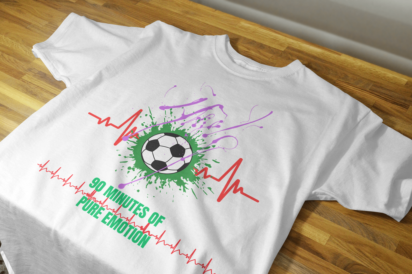 Men’s Printed Cotton T Shirt | Foot Ball |Round Neck | Half Sleeves|100% Cotton | Regular Fit T-Shirt | Teens | Teen Vibes