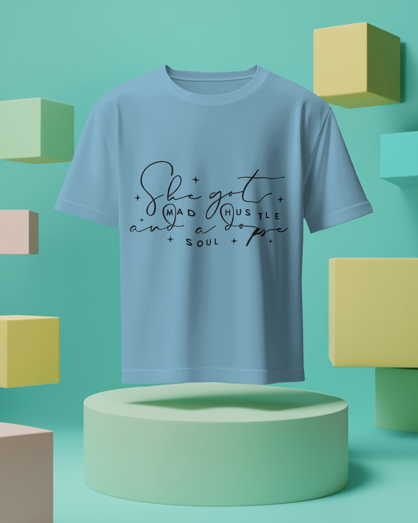 Women Oversize Tee | Printed | 100% Cotton T Shirt | Round Neck | Half Sleeves| Designed by NEOX | Vibrant Colors