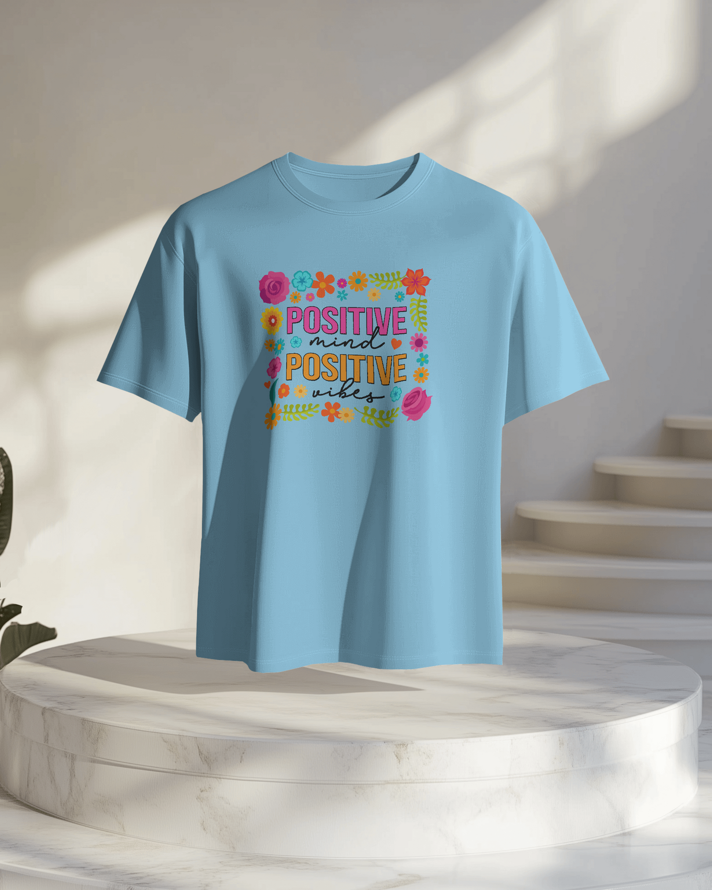 Women Oversize Tee | Printed | 100% Cotton T Shirt | Round Neck | Half Sleeves| Designed by NEOX | Vibrant Colors