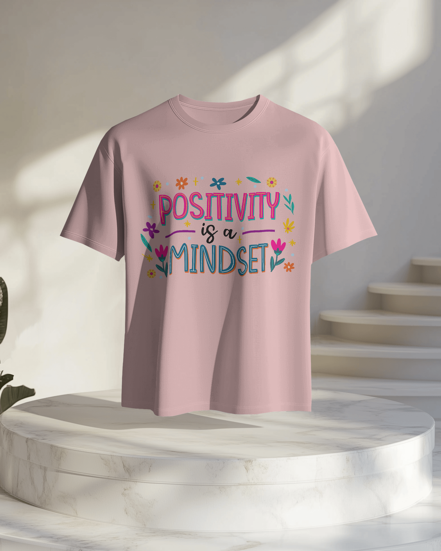 Women Oversize Tee | Printed | 100% Cotton T Shirt | Round Neck | Half Sleeves| Designed by NEOX | Vibrant Colors