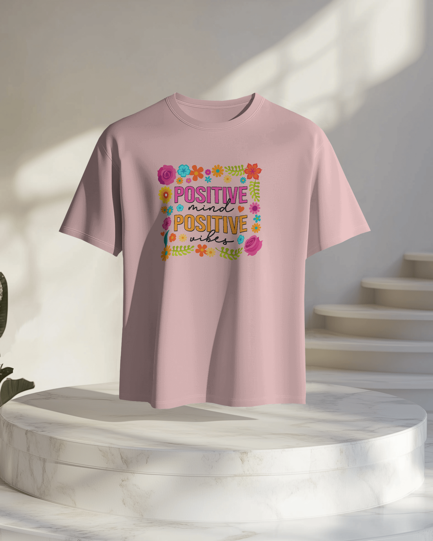 Women Oversize Tee | Printed | 100% Cotton T Shirt | Round Neck | Half Sleeves| Designed by NEOX | Vibrant Colors
