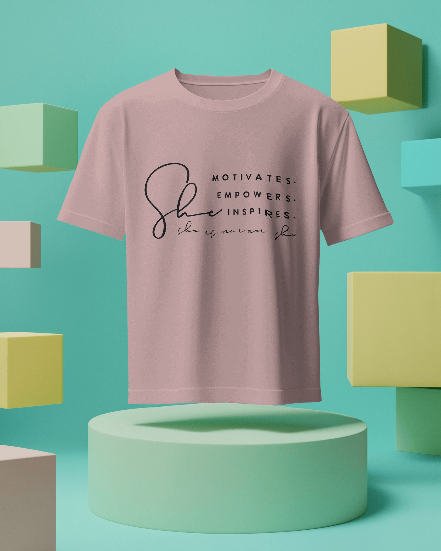 Women Oversize Tee | Printed | 100% Cotton T Shirt | Round Neck | Half Sleeves| Designed by NEOX | Vibrant Colors