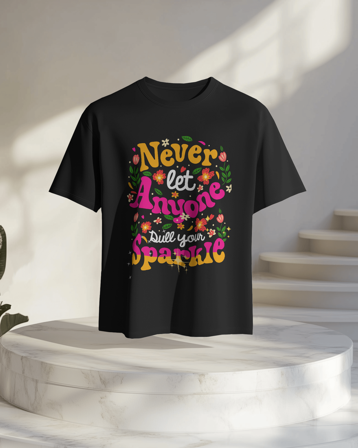 Oversize Tee Women | Printed | 100% Cotton T Shirt | Round Neck | Half Sleeves| Designed by NEOX | Vibrant Colors