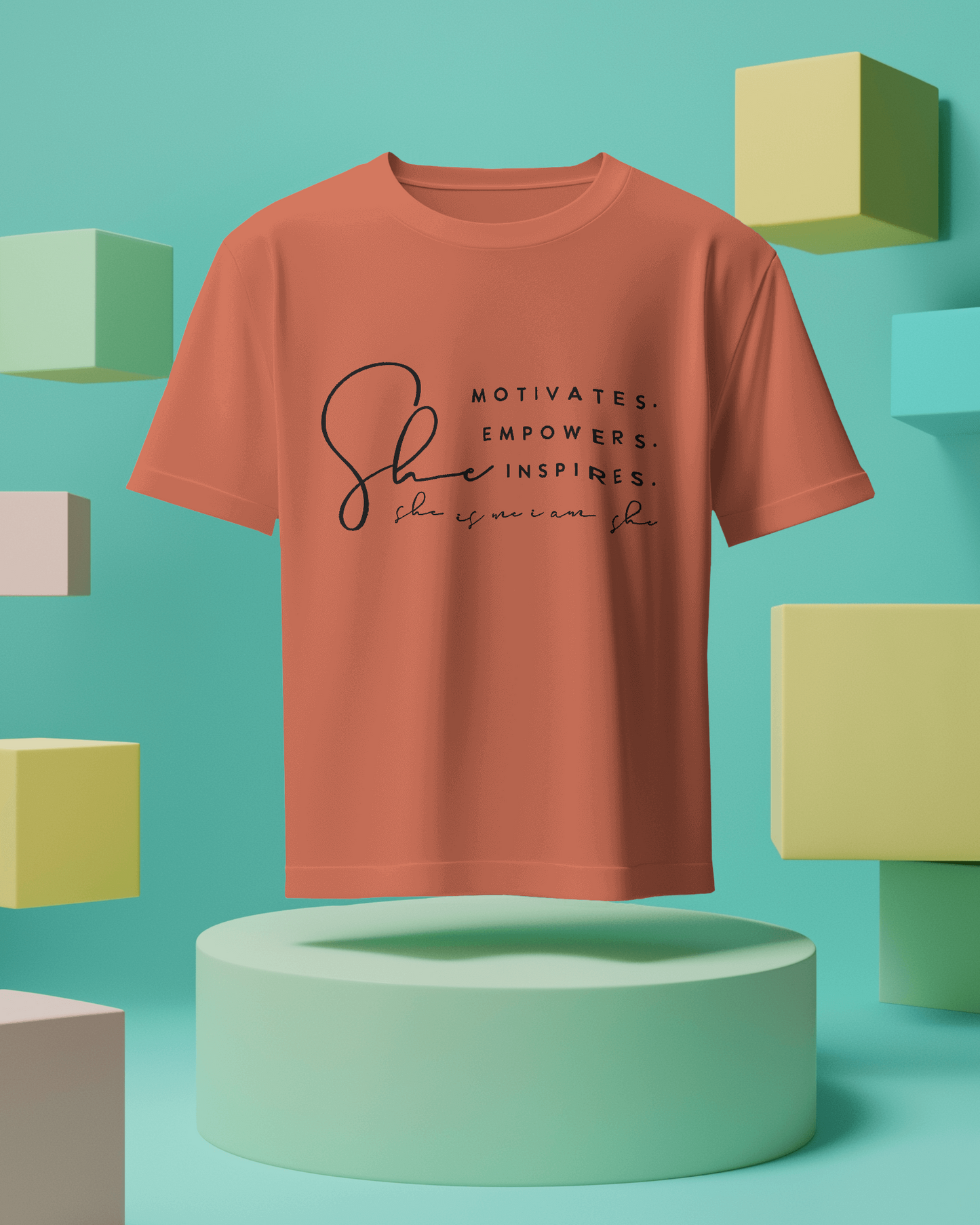 Women Oversize Tee | Printed | 100% Cotton T Shirt | Round Neck | Half Sleeves| Designed by NEOX | Vibrant Colors