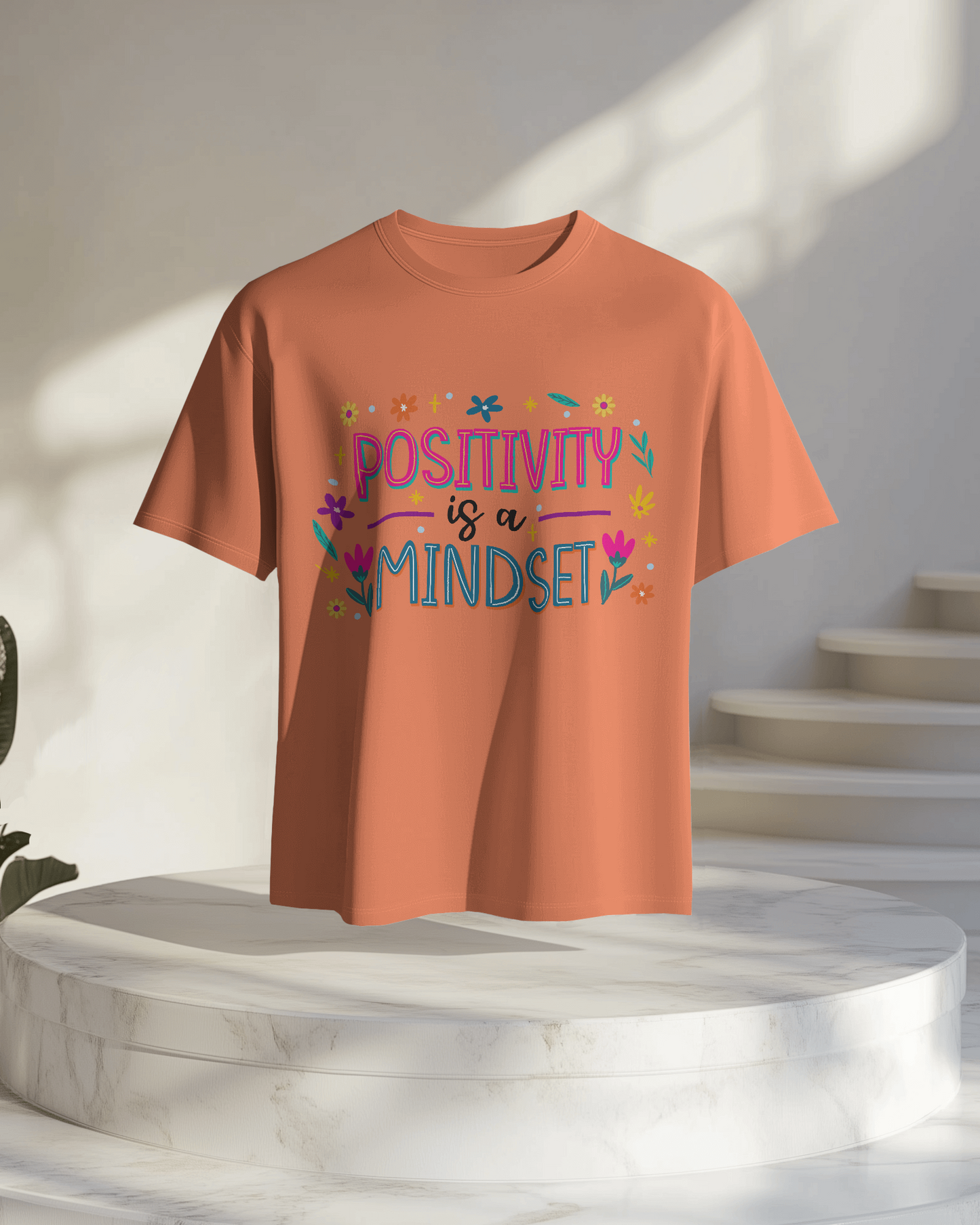 Women Oversize Tee | Printed | 100% Cotton T Shirt | Round Neck | Half Sleeves| Designed by NEOX | Vibrant Colors