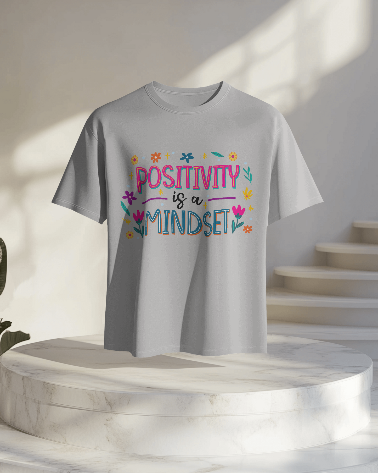 Women Oversize Tee | Printed | 100% Cotton T Shirt | Round Neck | Half Sleeves| Designed by NEOX | Vibrant Colors