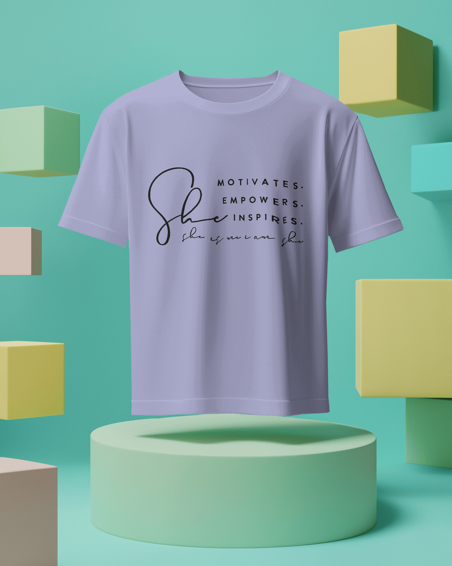 Women Oversize Tee | Printed | 100% Cotton T Shirt | Round Neck | Half Sleeves| Designed by NEOX | Vibrant Colors