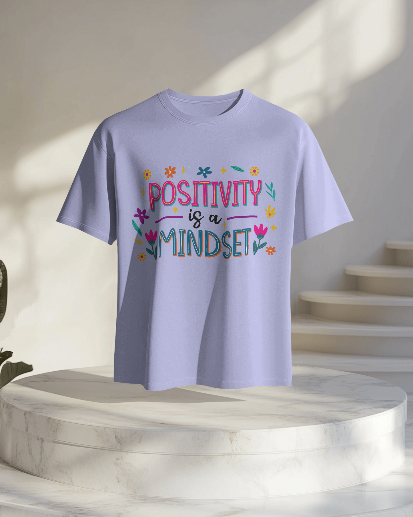 Women Oversize Tee | Printed | 100% Cotton T Shirt | Round Neck | Half Sleeves| Designed by NEOX | Vibrant Colors