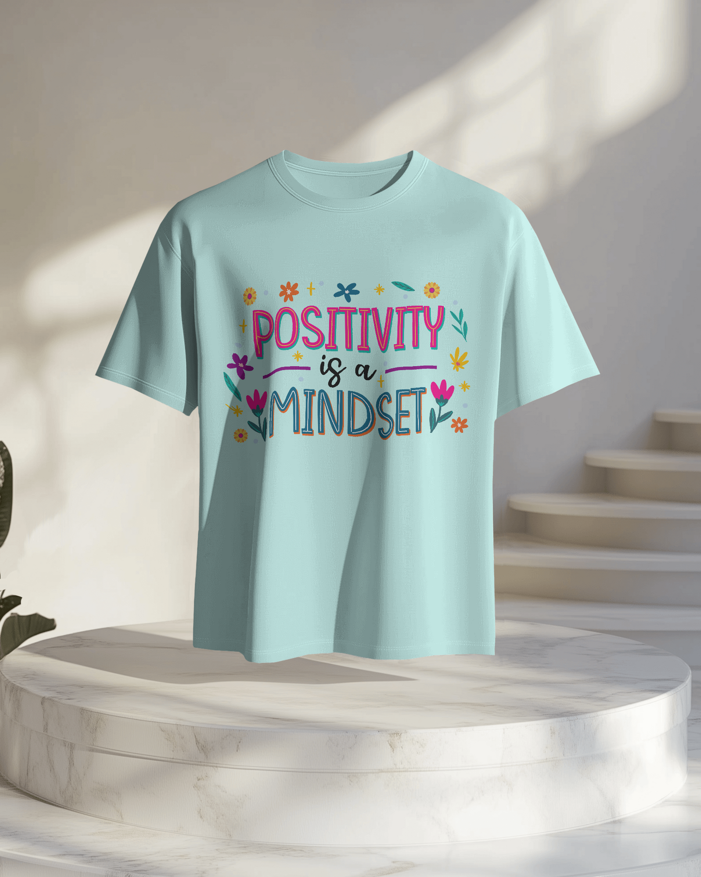 Women Oversize Tee | Printed | 100% Cotton T Shirt | Round Neck | Half Sleeves| Designed by NEOX | Vibrant Colors