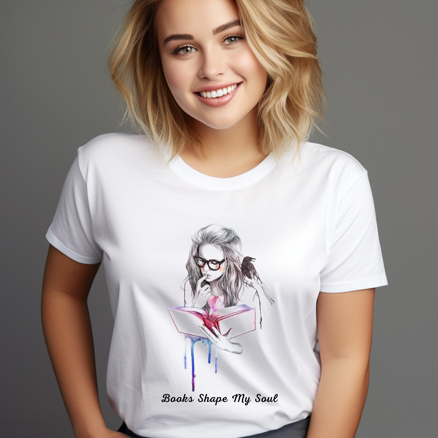 Women Printed Cotton T Shirt | Round Neck | Half Sleeves| 100% Cotton Regular Fit T-Shirt | Teen | Teen Vibes