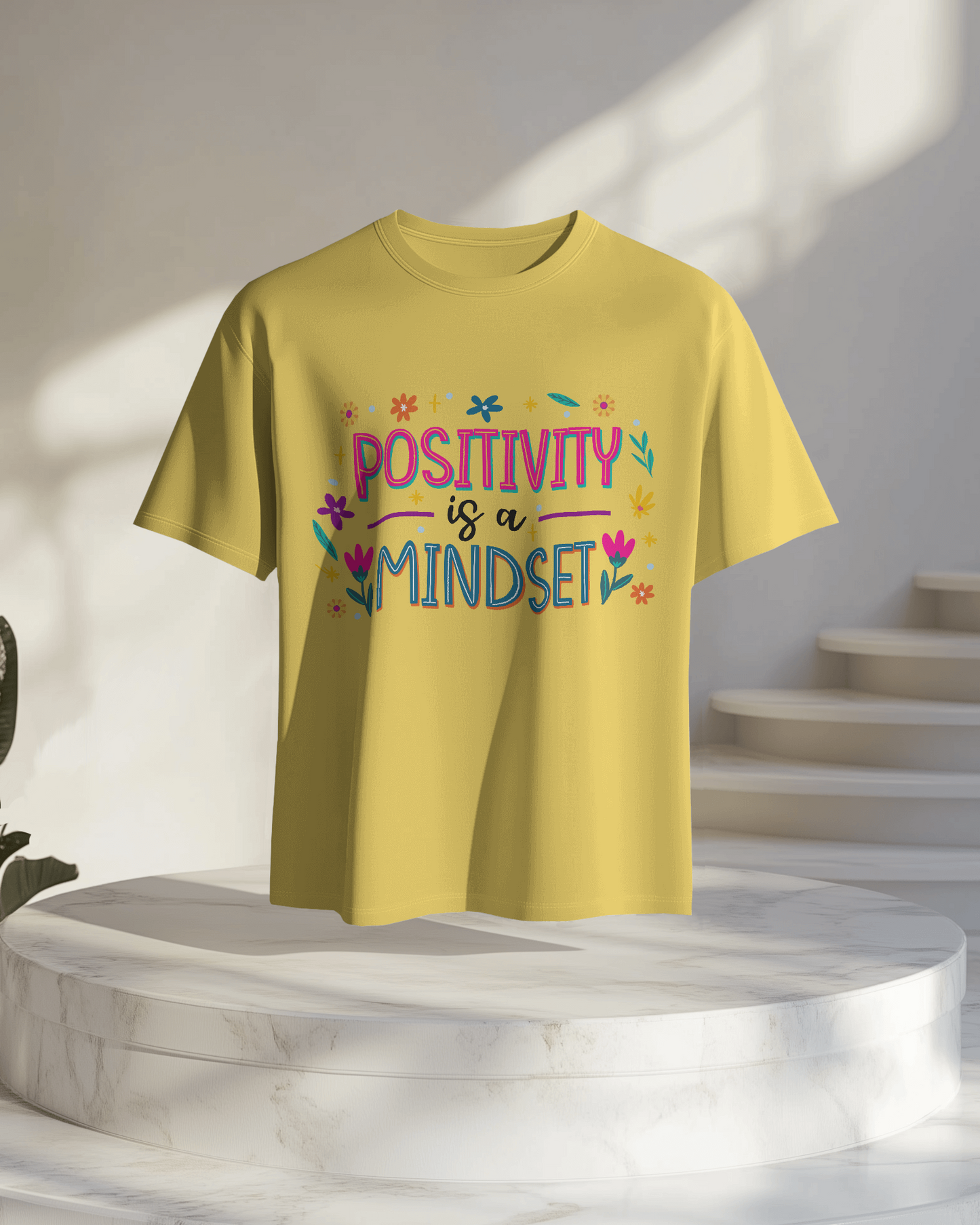 Women Oversize Tee | Printed | 100% Cotton T Shirt | Round Neck | Half Sleeves| Designed by NEOX | Vibrant Colors